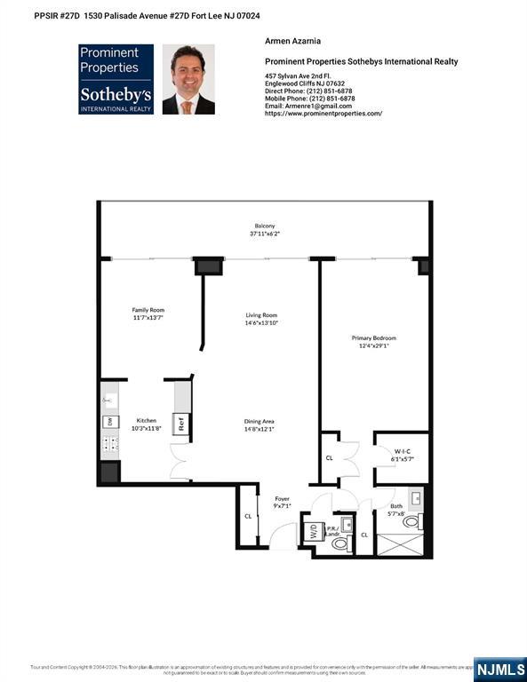 1530 Palisade Ave #27D, Fort Lee, NJ 07024