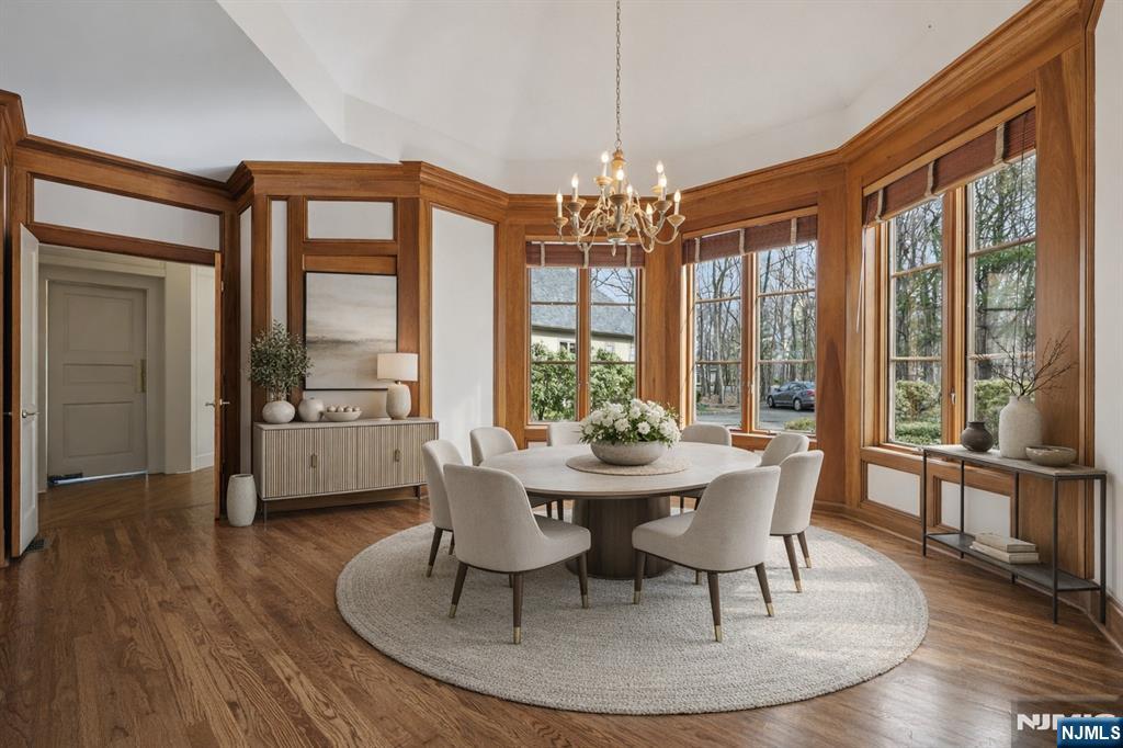 Eat-in-kitchen, virtually staged.
