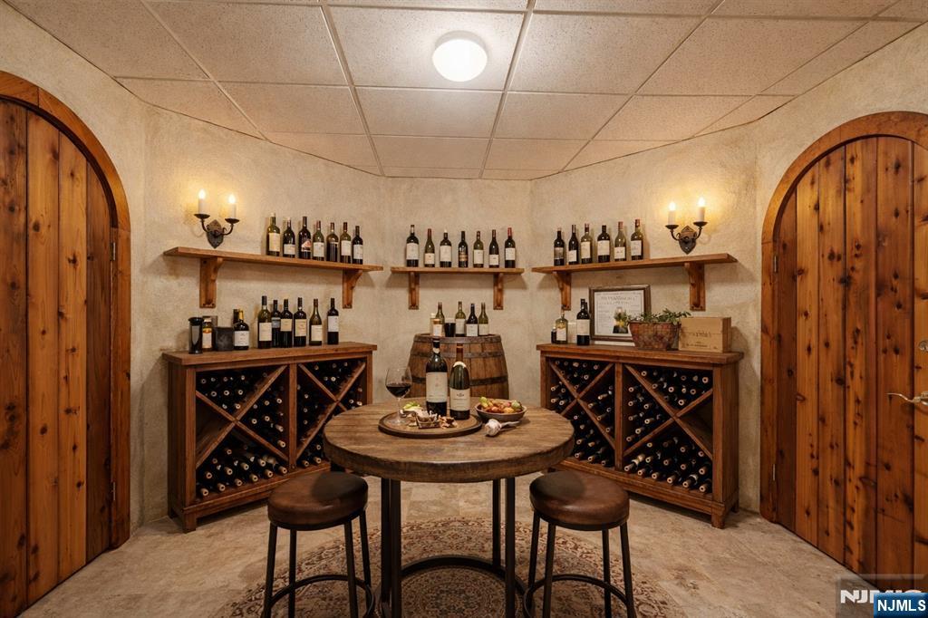 Wine cellar virtually enhanced.