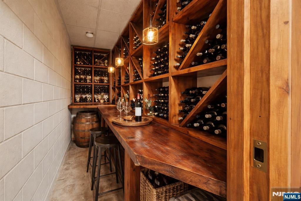 Wine cellar virtually enhanced.