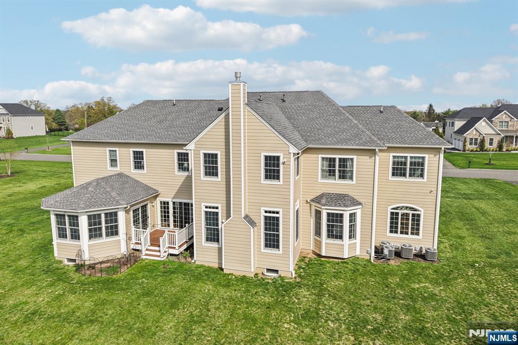 Rear of home