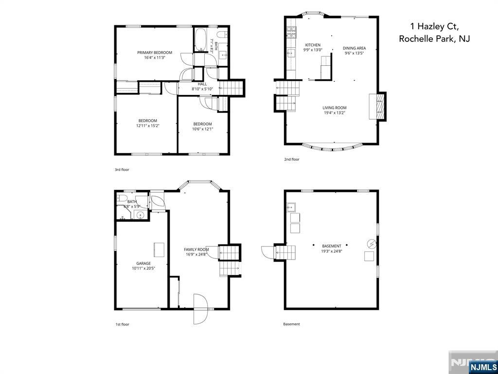 1 Hazley Ct, Rochelle Park, NJ 07662