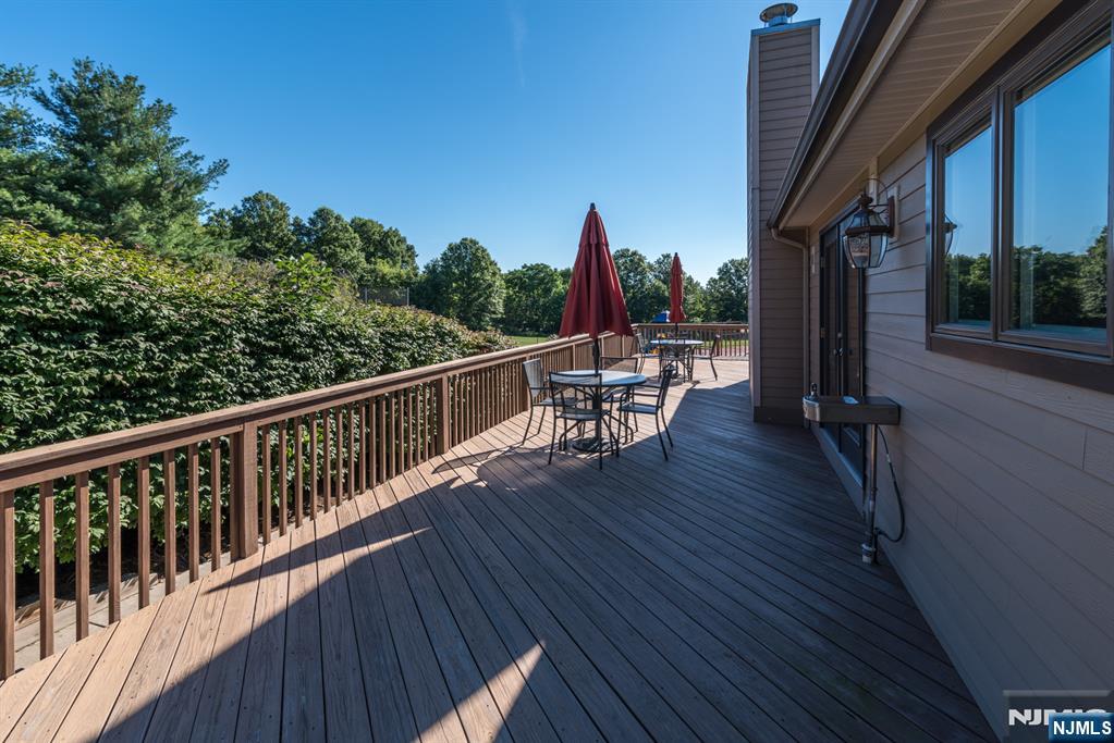 Deck off of Clubhouse