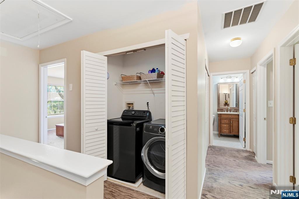 Upper Hallway & Laundry