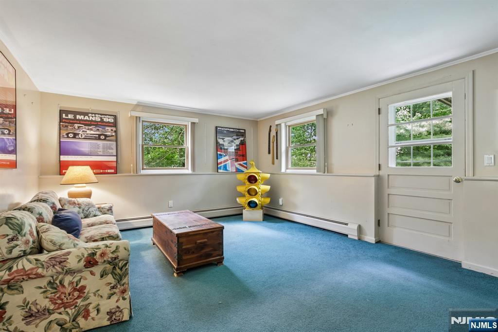 Lower Level Family Room with access to yard