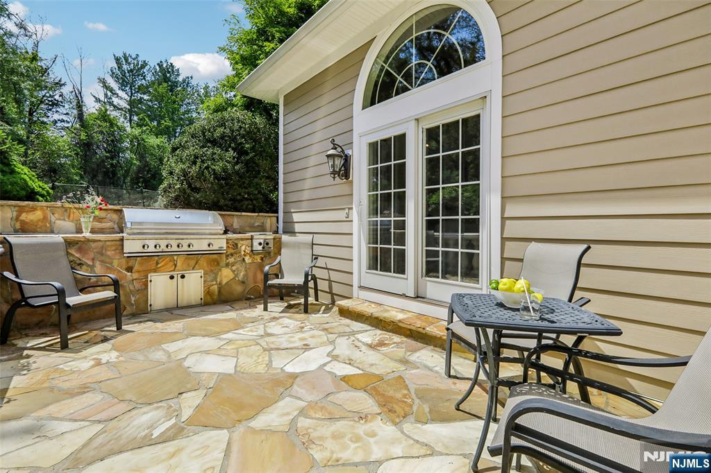 One of Two Patios! Built-In Grill+