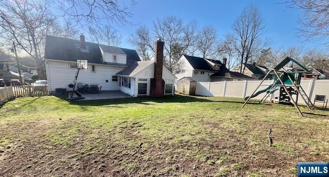 Huge Fenced In Backyard With Paver Patio