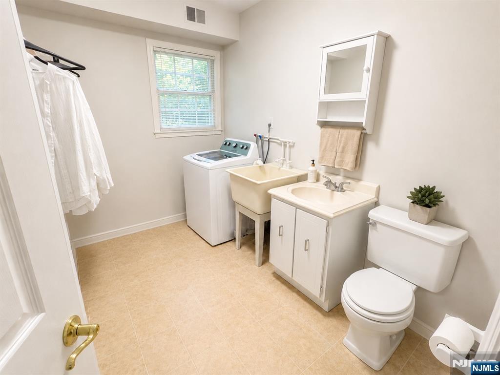 Laundry Room plus 1/2 Bath
