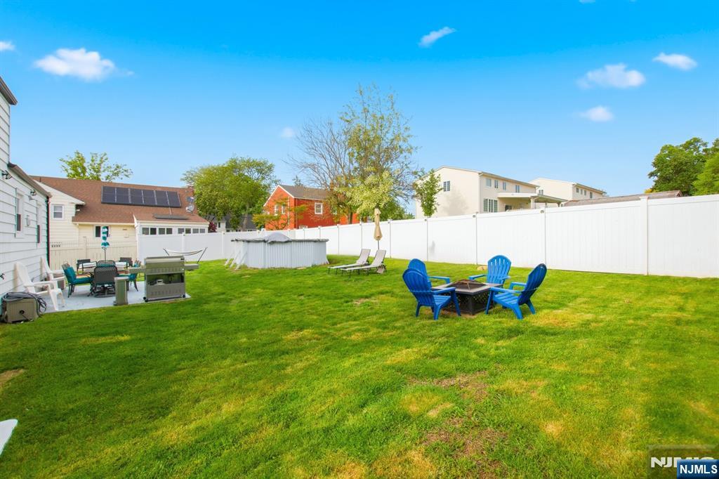 Yard Fire Pit Area and Pool