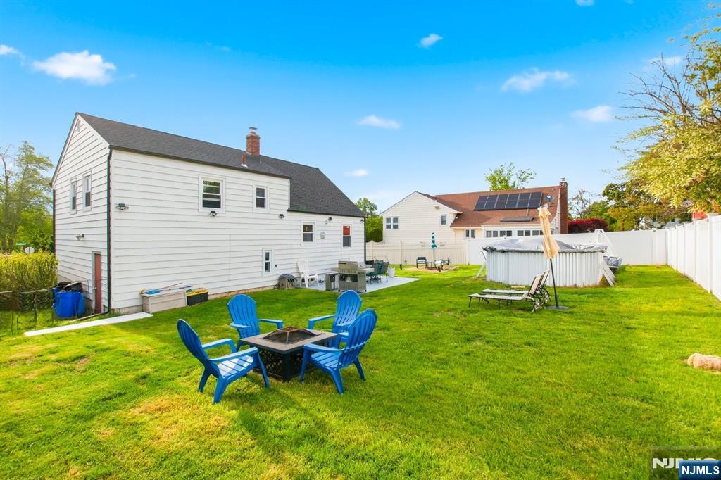 Yard Fire Pit Area and Pool