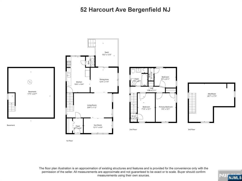 52 Harcourt Ave, Bergenfield, NJ 07621