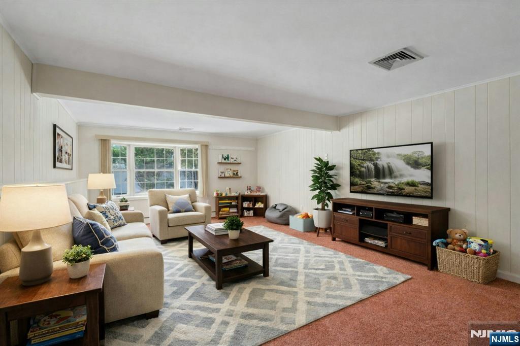 Inviting Family Room. Virtually Staged.