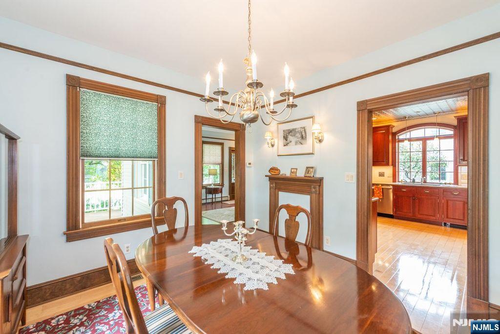 Formal Dining with View to Kitchen