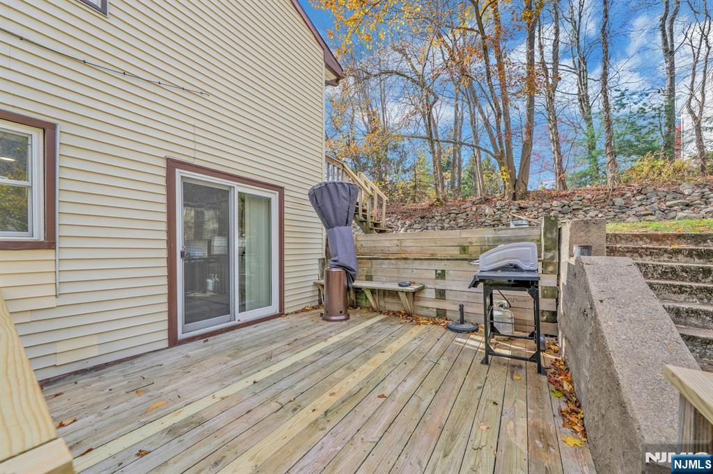Outdoor living off of kitchen