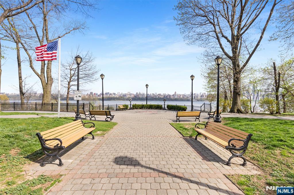 Veterans Park (across the street)