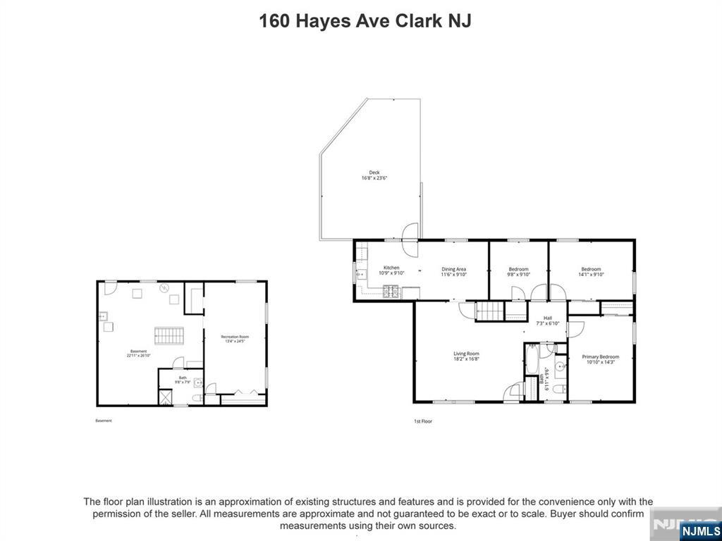 50th image of 160 Hayes Ave, Clark, NJ 07066 | MLS# 26019041