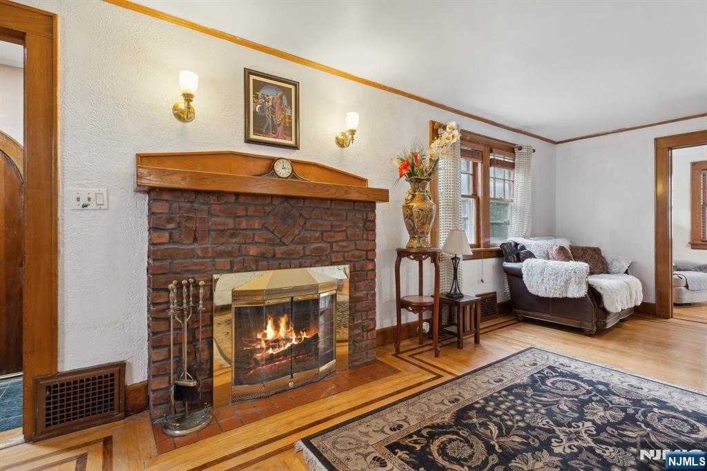 Fireplace Feature in Living Room