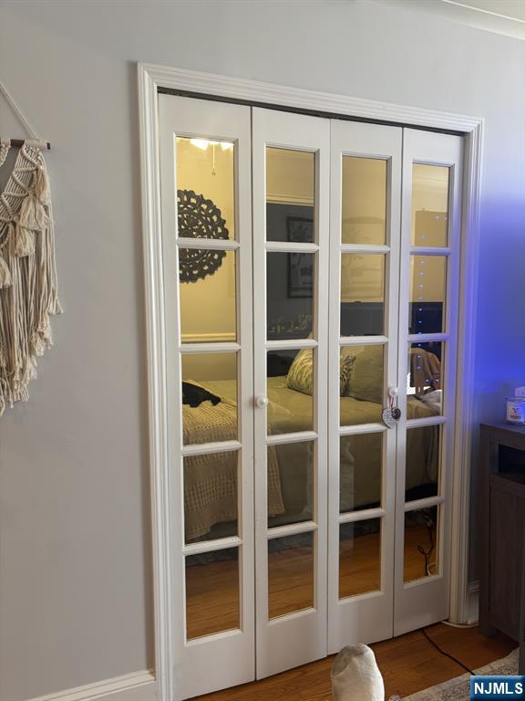 French Doors to Bedroom