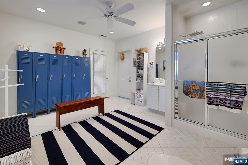 Pool Bath in Basement