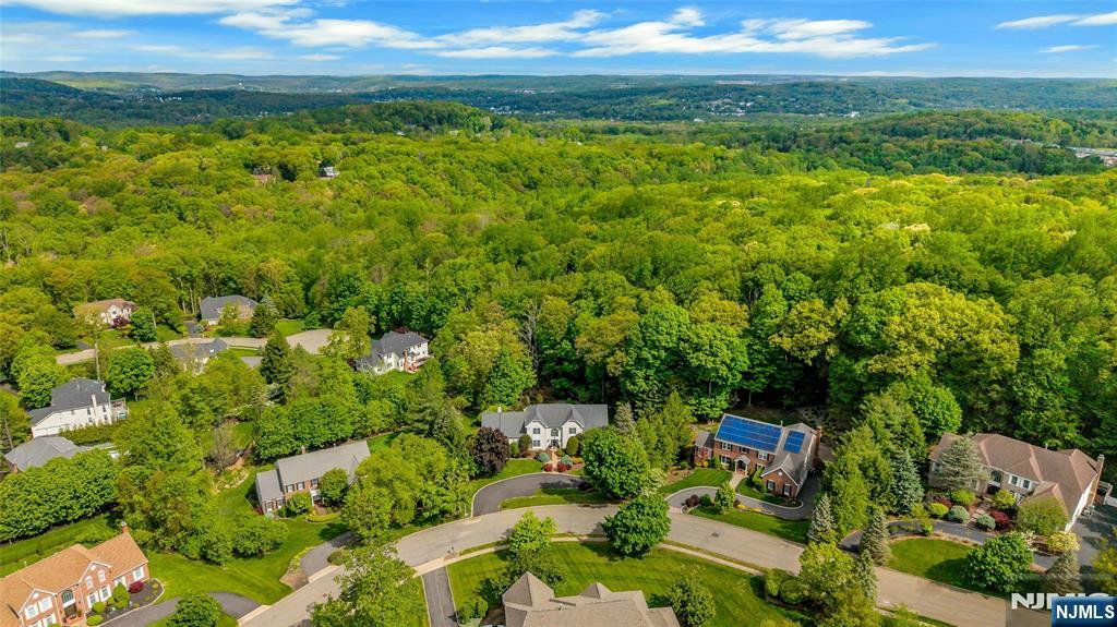 Aerial View of Home and Surrounding Area