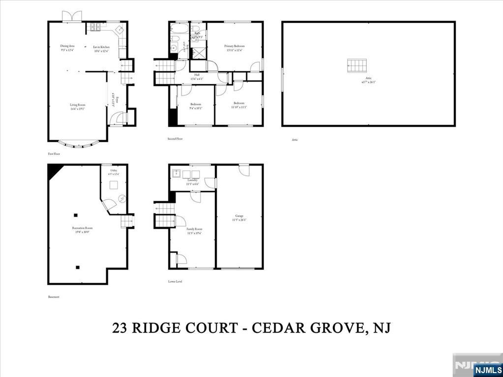Homes for sale in Cedar Grove, NJ | 23 Ridge Ct, Cedar Grove, NJ 07009 | MLS# 26019804