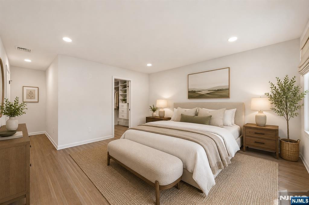 Primary Bedroom virtually staged