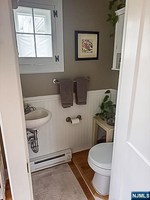 1st floor powder room