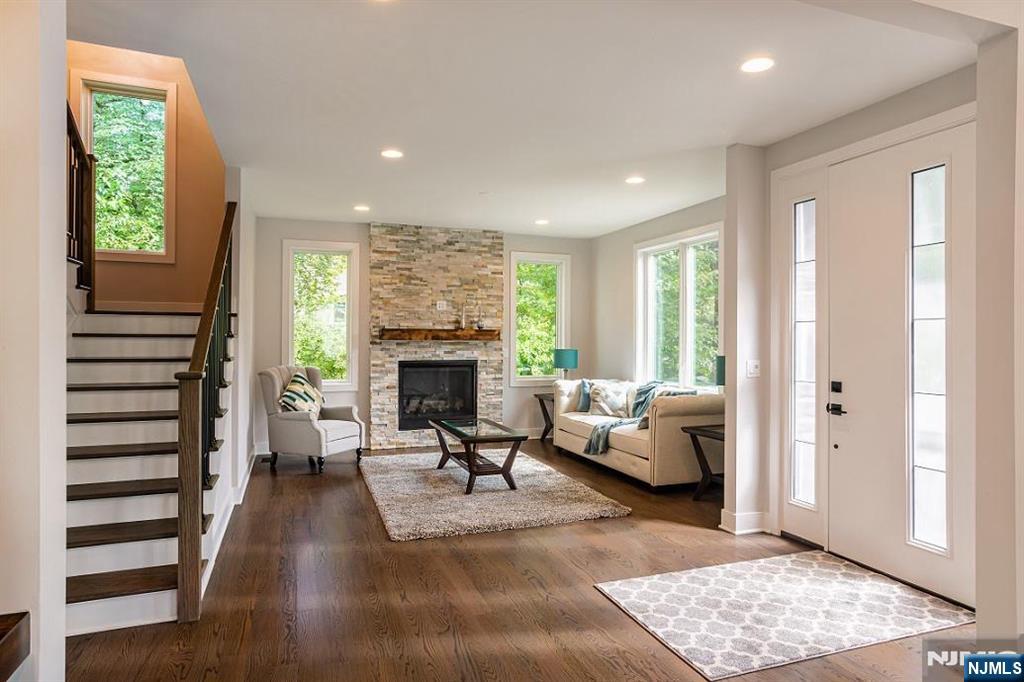 LIVING ROOM WITH FIREPLACE
