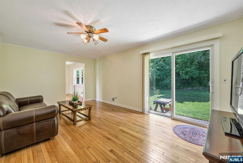 Family Room with walkout