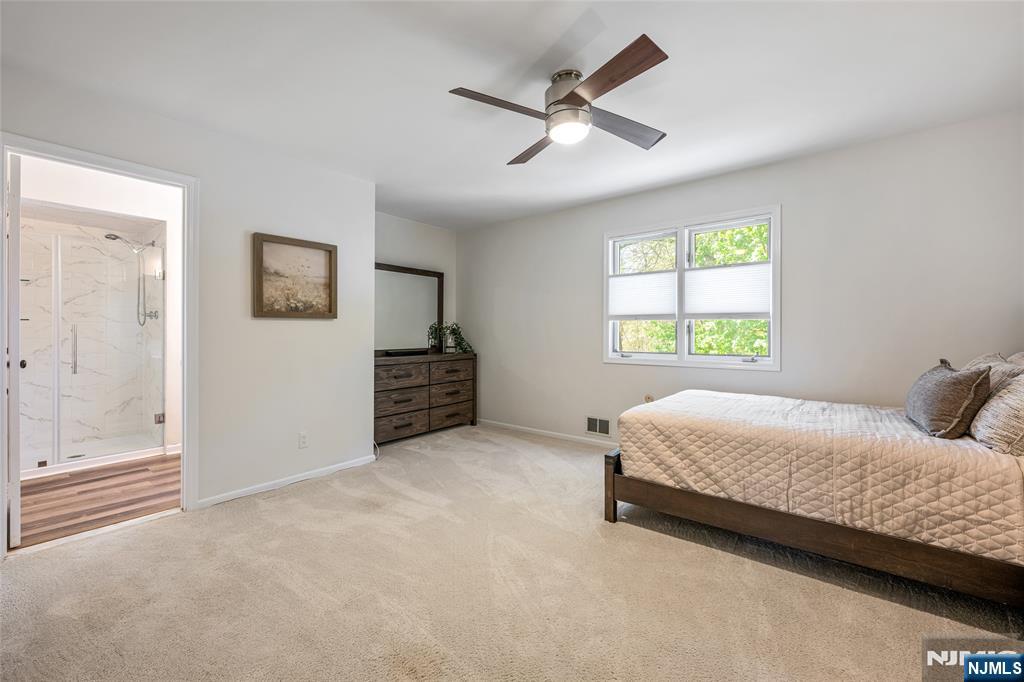 Upstairs Bedroom 1 with Full Bath