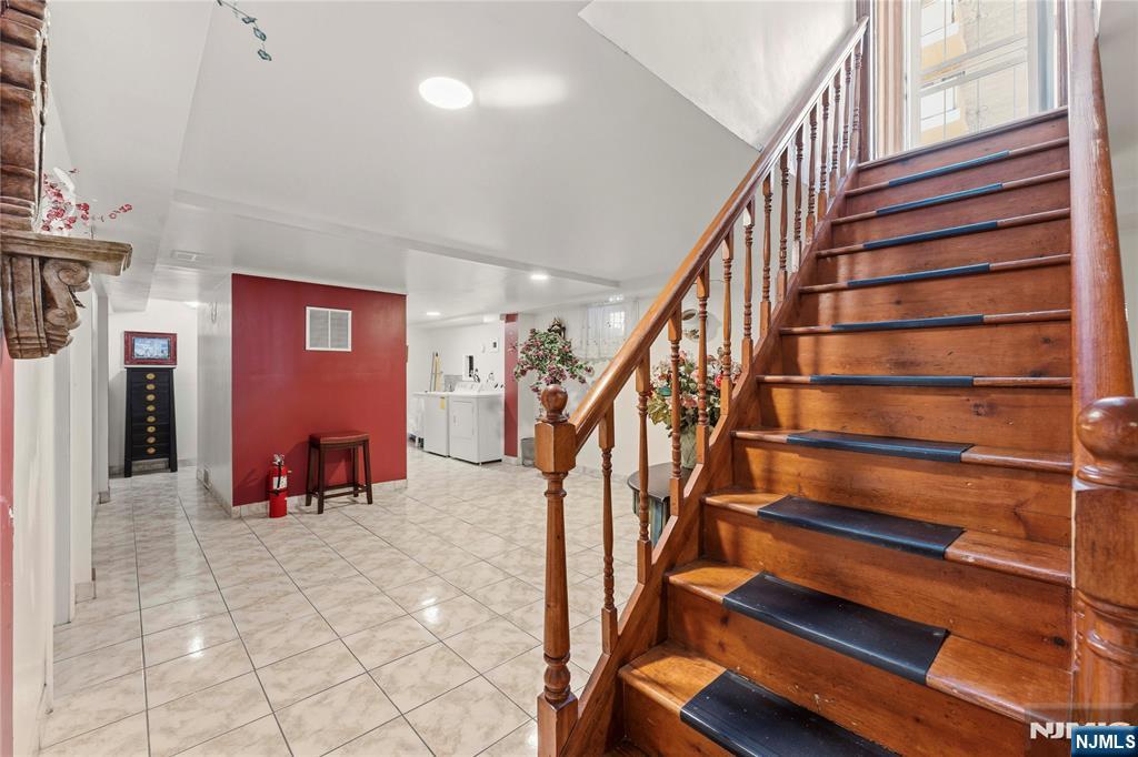 Basement entrance