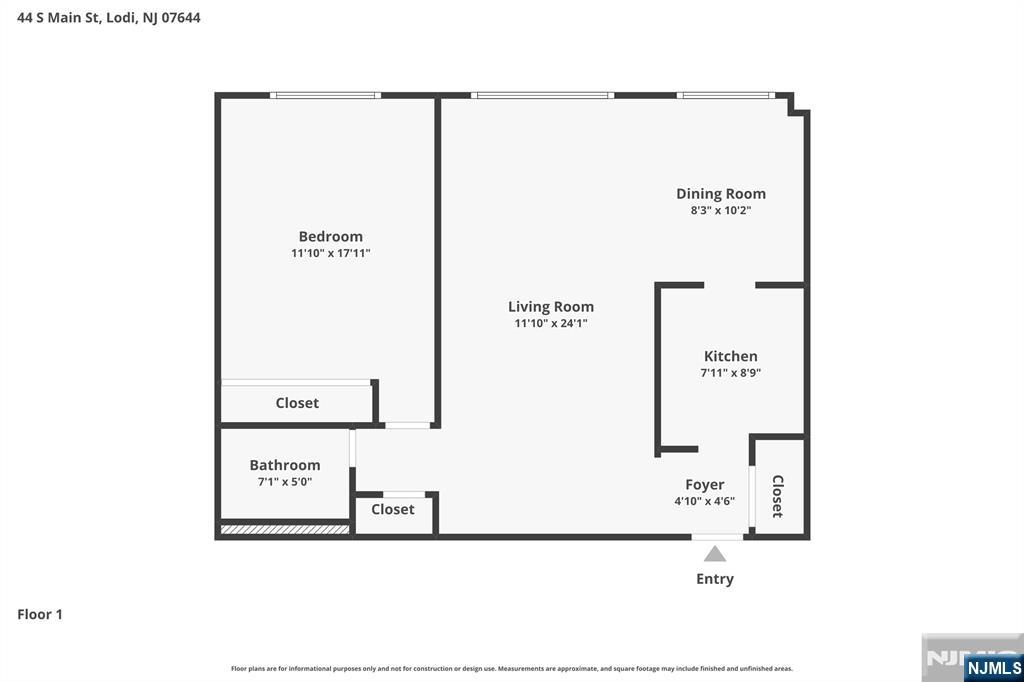 44 Main St #6F, Lodi, NJ 07644