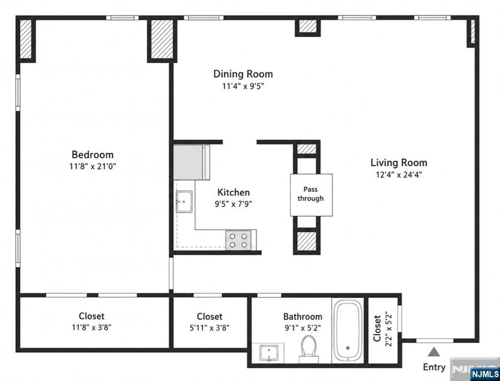160 Overlook Ave #2D, Hackensack, NJ 07601