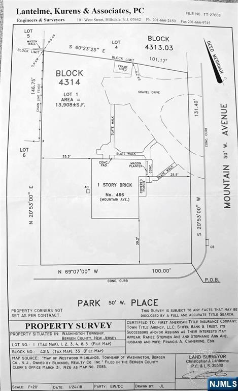 466 Mountain Ave, Twp Of Washington, NJ 07676