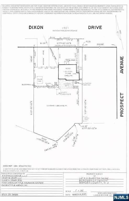 201 Dixon Ave, Dumont, NJ 07628