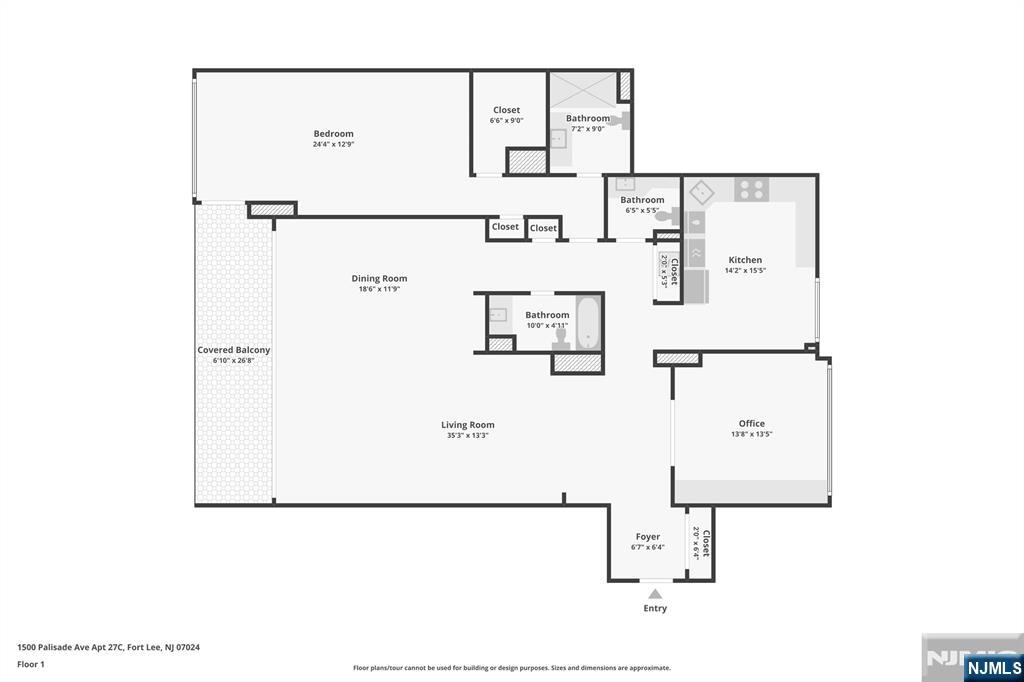 1500 Palisade Ave #27C, Fort Lee, NJ 07024