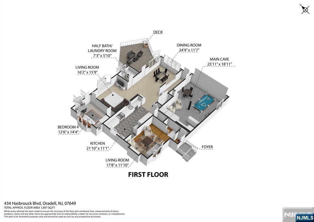 434 Hasbrouck Blvd, Oradell, NJ 07649