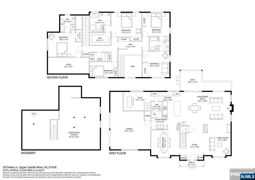 28 Drake Ln, Upper Saddle River, NJ 07458