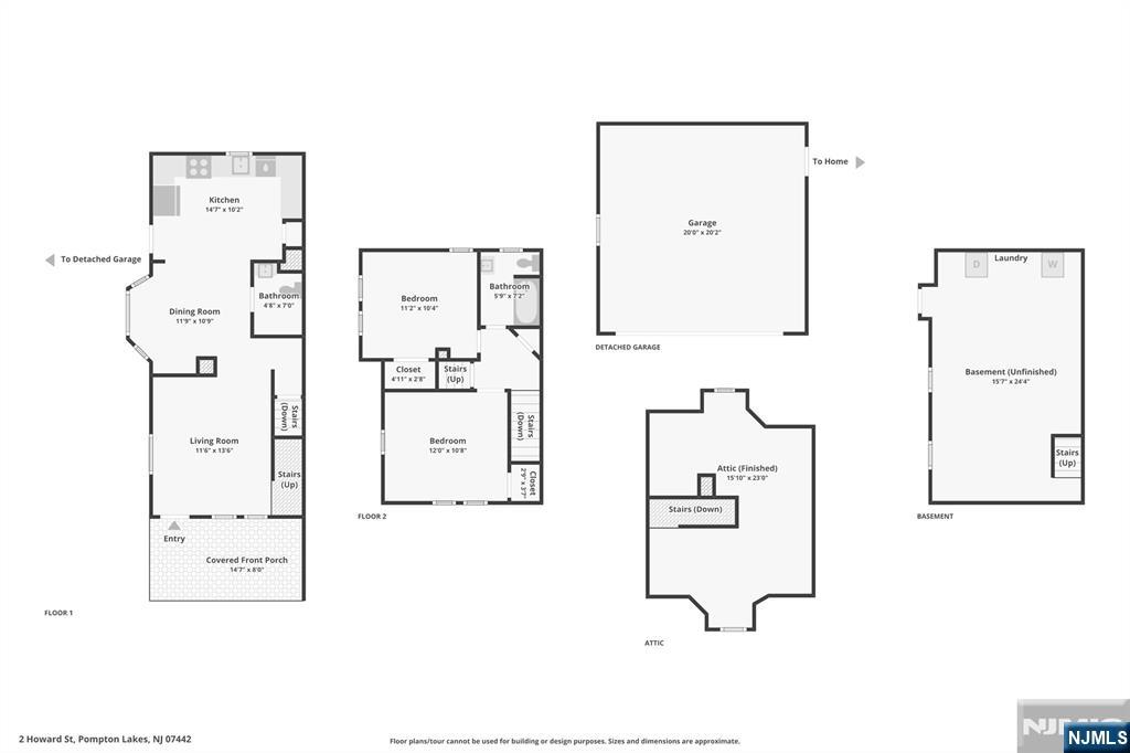 37th image of 2 Howard St, Pompton Lakes, NJ 07442 | MLS# 26028428