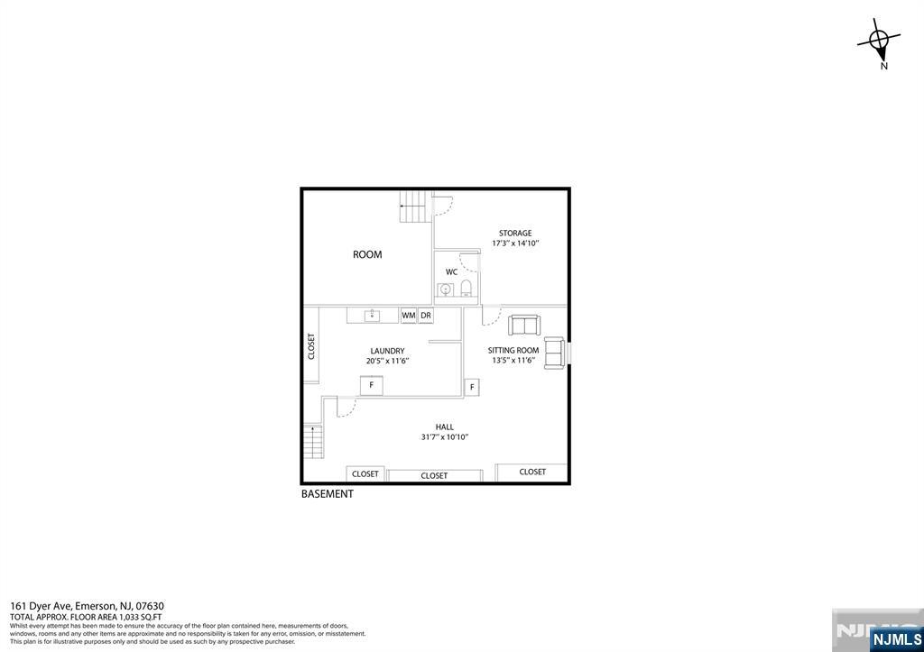 161 Dyer Ave, Emerson, NJ 07630