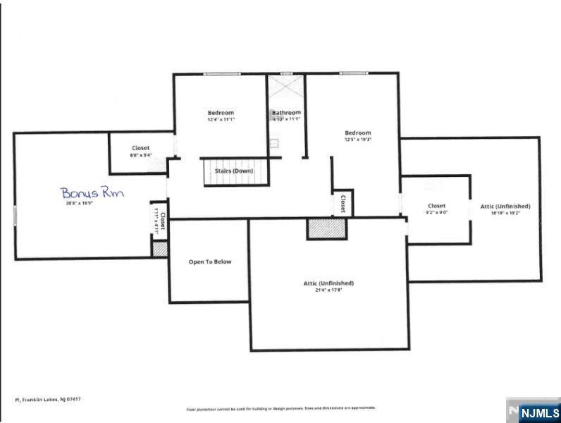 662 Juniper Pl, Franklin Lakes, NJ 07417
