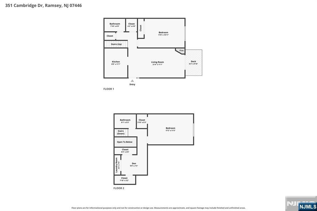 351 Cambridge Dr, Ramsey, NJ 07446