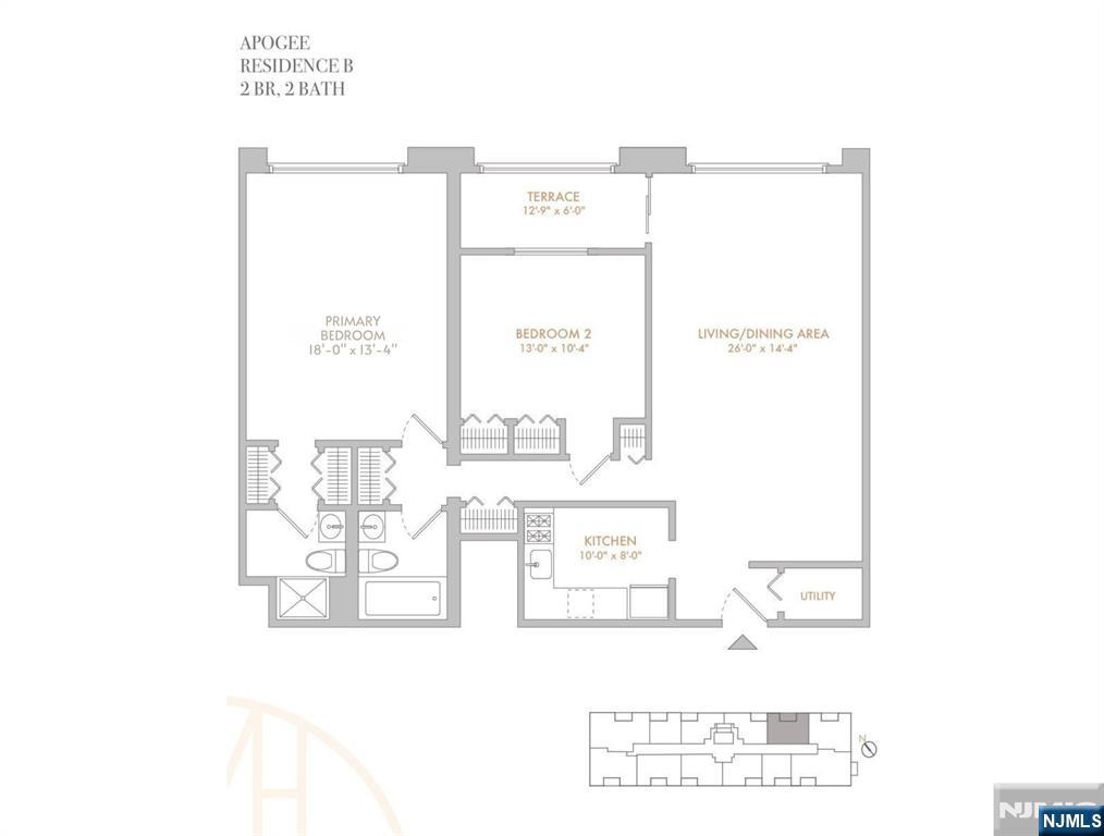 250 Gorge #21B, Cliffside Park, NJ 07010