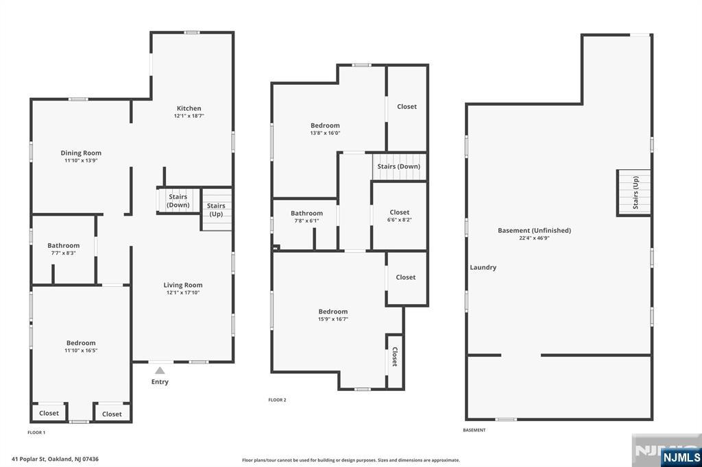 41 Poplar St, Oakland, NJ 07436
