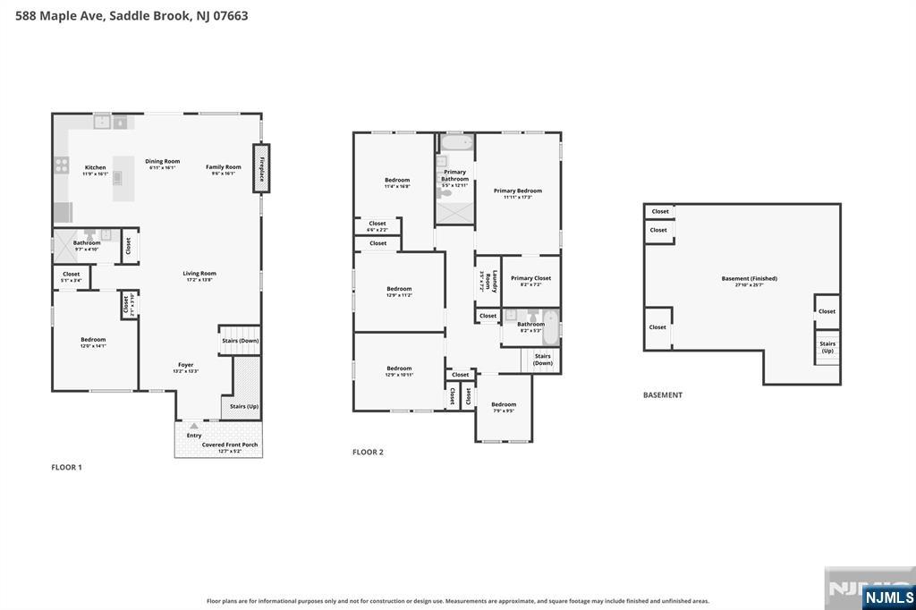 588 Maple Ave, Saddle Brook, NJ 07663