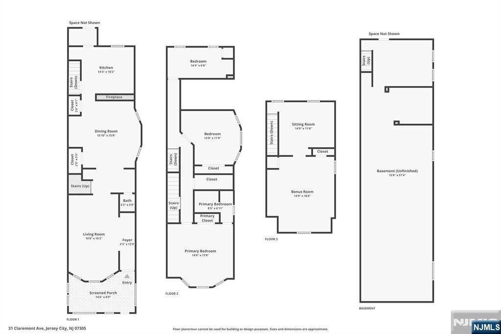 Photo 50 of Single family home for sale at 31 Claremont Ave, Jersey City, NJ 07305 | MLS# 26033061 | Listing updated on 2026-09-02