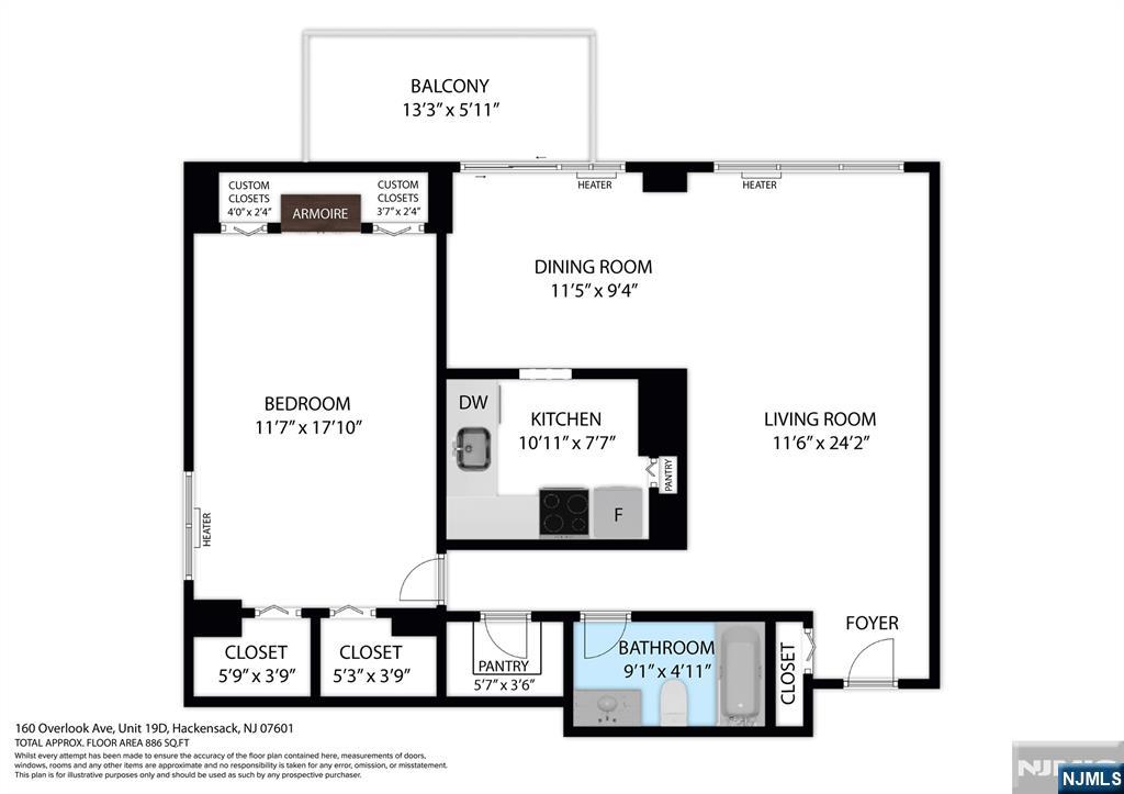 160 Overlook Avenue #19D